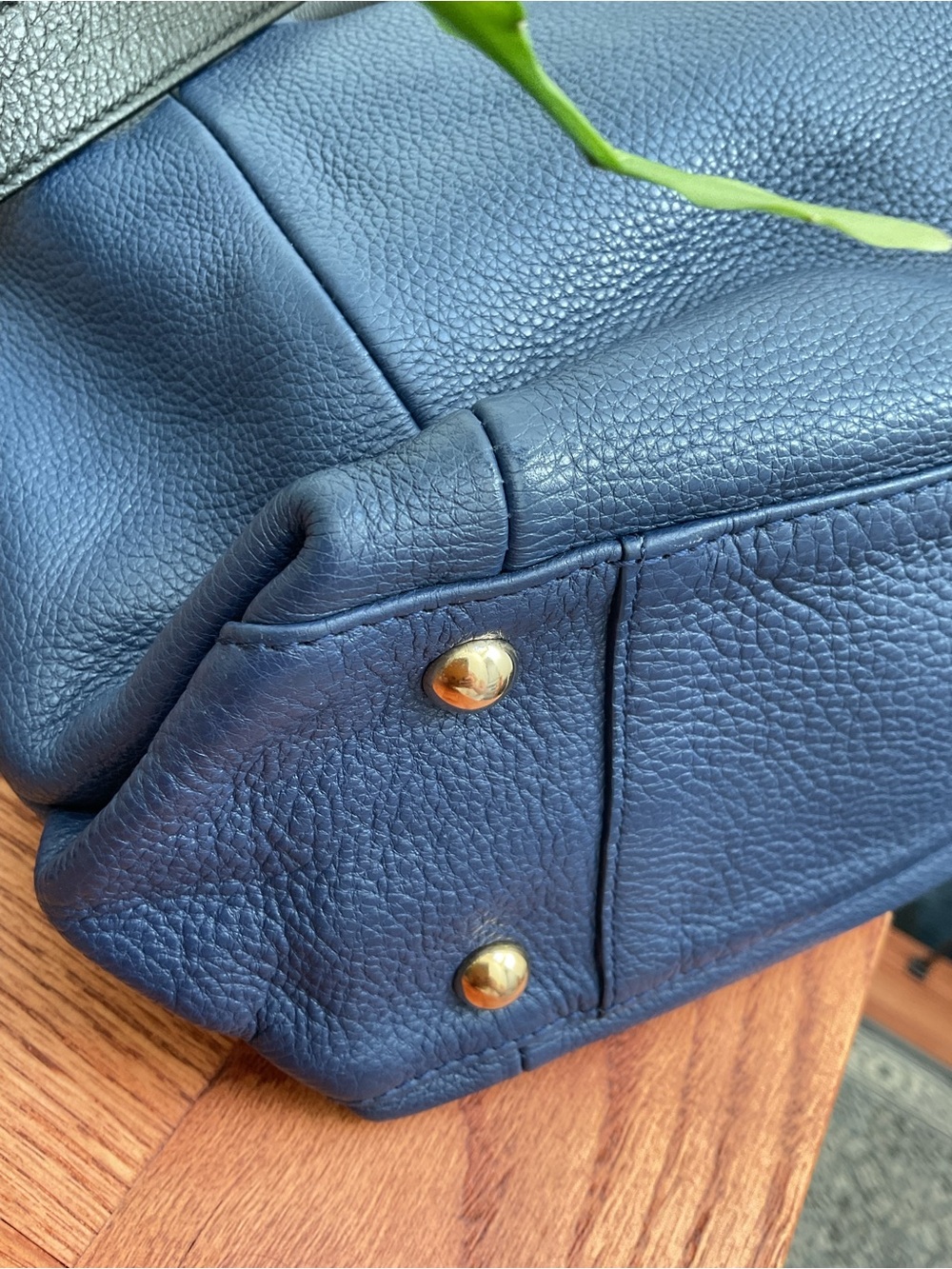 Furla Leather Shoulder Blue Leather Bag - Picture 3 of 9